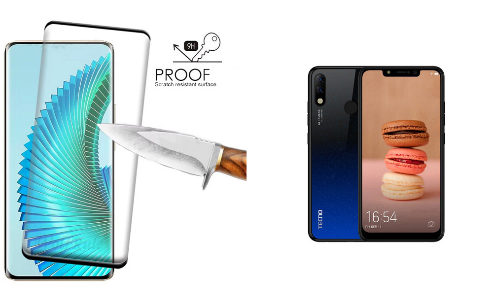 Защитное стекло HyperGlass Pro для Tecno Spark 3 Pro (KB8) – максимальная чувствительность и защита Киев - изображение 1