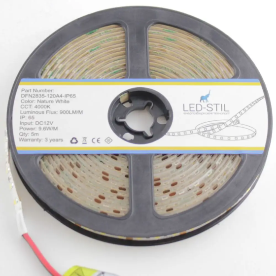LED-STIL LED стрічка LED-STIL 4000K, 9,6 W, 2835, 120 шт, IP65, 12V Коломия