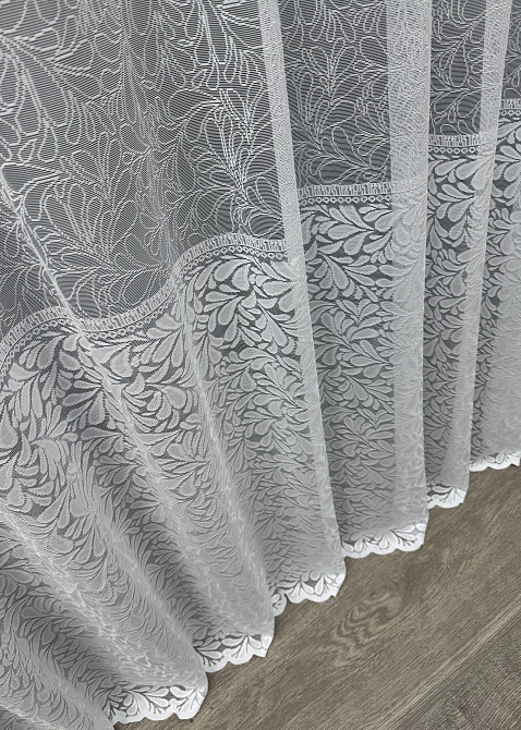 Тюль жаккард 