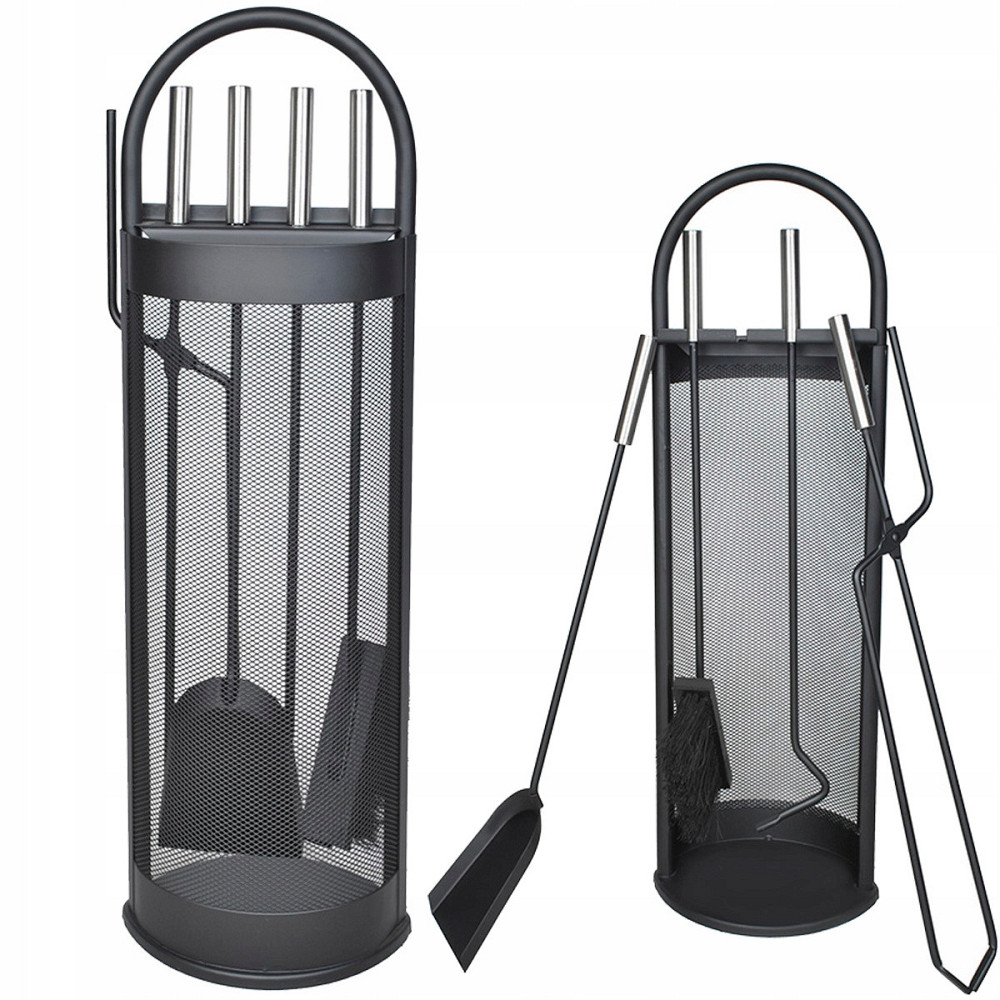 Аксессуары совок ,щипцы ,метелка и кочерга для камина 5в1 Kaminer (4165) Нововолынск - изображение 1