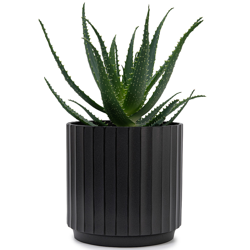 elemi Набір кашпо для квітів керамічні elemi "Грань" (13.5"; 16"; 20.5") (1,4 л; 2,4 л; 4,2 л) Коломыя - изображение 5