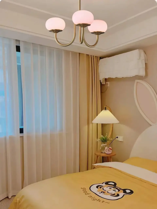 Світлодіодна люстра Хмаринка 5018 (Золота) на 5 плафонів Київ - фото 4