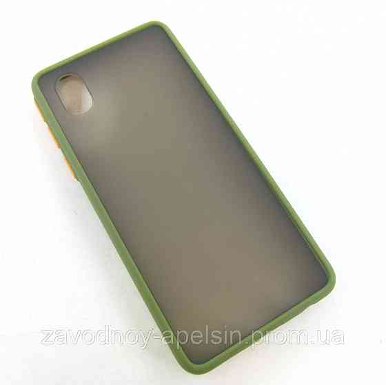 Samsung A01 core A013 Чохол матовий TPU+PC (зелений) Одеса
