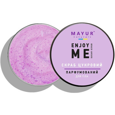 Скраб для тіла Mayur Enjoy Me Цукровий парфумований 250 мл (4820230953794) Вінниця - фото 2