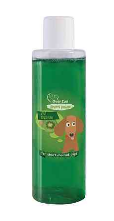 Мягкий шампунь для короткошерстных собак Over Zoo Shampoo Frutti Power Kiwi с ароматом киви 200 мл Винница