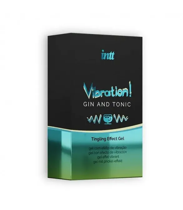 Рідкий вібратор Intt Vibration Gin Tonic (15 мл) Львів - фото 3