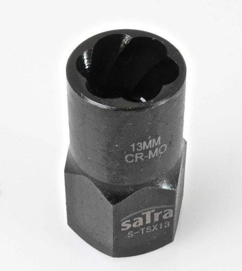 Головка ударная Cr-Mo для слизанных гаек 6-гр. 1/2 13 мм SATRA S-TSX13 Чернигов - изображение 2