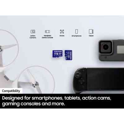 Карта памяти Samsung 256GB microSDXC class 10 UHS-I U3 V30 Pro Plus (MB-MD256SB/WW) Винница