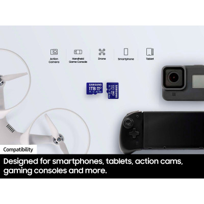 Карта памяти Samsung 256GB microSDXC class 10 UHS-I U3 V30 Pro Plus (MB-MD256SB/WW) Винница - изображение 4