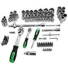 Набір інструментів WINSO PRO 924110, 1/2" + 1/4", 72 зубці, 110 одиниць, Cr-V Ковель