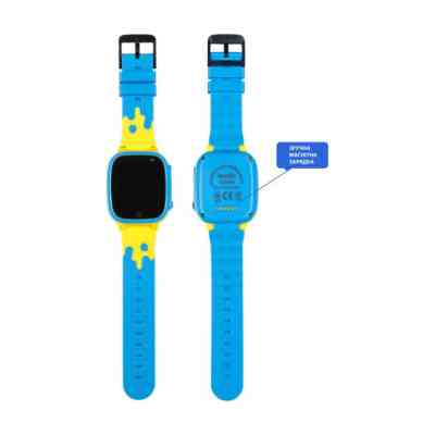 Смарт-годинник Amigo GO008 GLORY GPS WIFI Blue-Yellow (976267) Вінниця