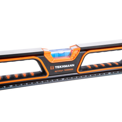 Уровень Tekhmann ударопрочный алюминиевый магнитный 600мм (9200600) Винница - изображение 3
