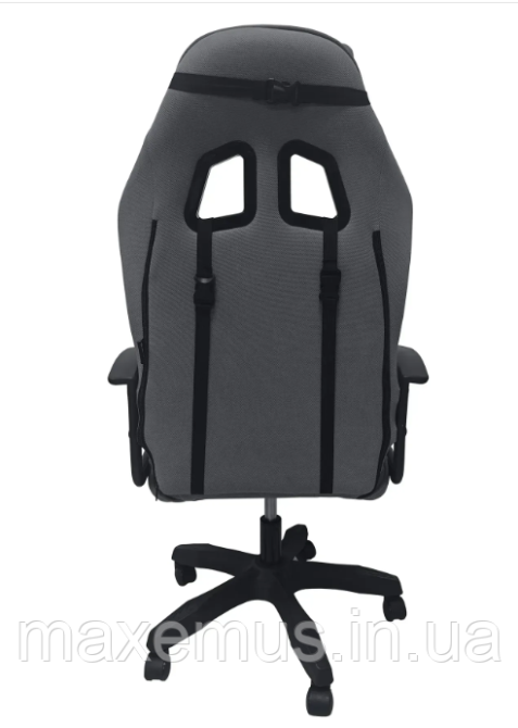 Компьютерное кресло для геймера из ткани кресло для работы за компьютером с регулировкой спинки B-944 серое Мостиска - изображение 6