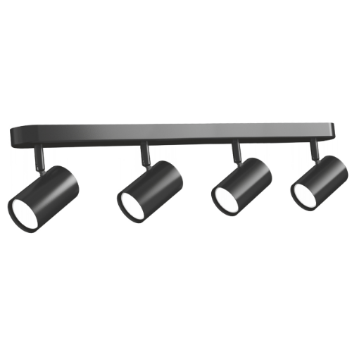 LED Світильник під лампу 4*GU10 накладний поворотний VL-SPF05B-WPB Videx Житомир - фото 7