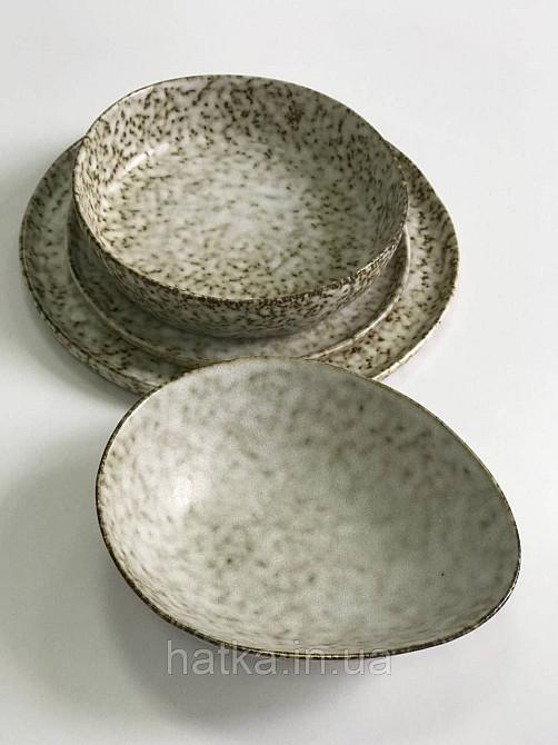 Салатник Olens "Нормандія" 20*4.8 см кераміка кругла для дому та ресторану Київ - фото 3