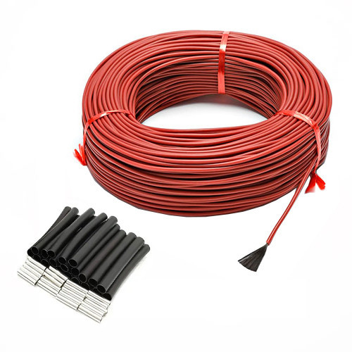 Карбоновый нагревательный кабель для теплого пола 100м Киев - изображение 4