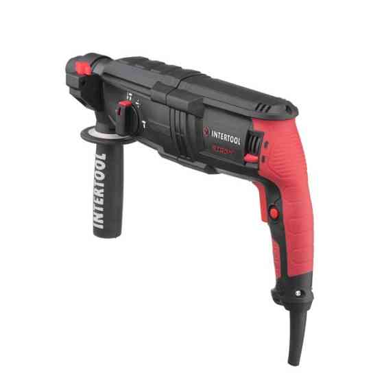 Перфоратор, 1,0 кВт, 3,2 Дж, 0-1300 об/хв, 0-5100 уд/хв, 3 режими INTERTOOL WT-0170 Київ