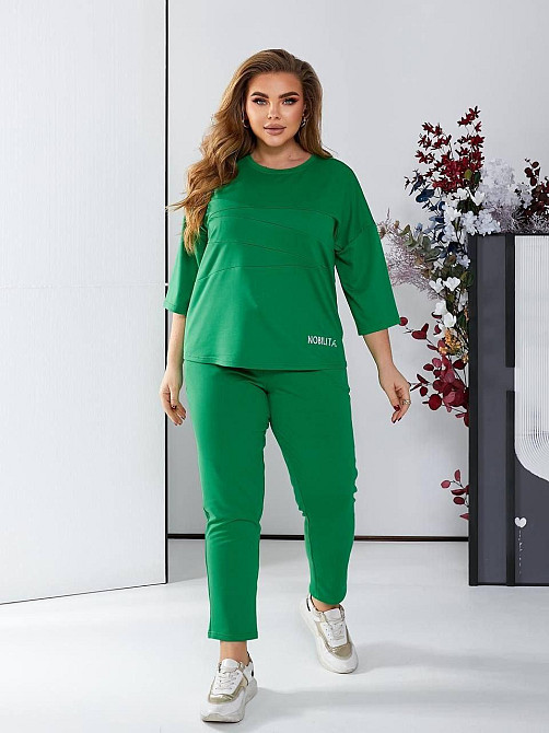 Жіночий спортивний костюм двонитка легкий.  42-60р Київ - фото 1