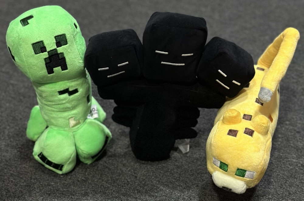 Іграшки з гри Майнкрафт / Minecraft  Плюшеві іграшки за мотивами гри Minecraft. Киев - изображение 1