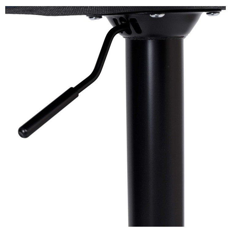 Барный стул со спинкой Hoker Just Sit MONZO-VELVET регулируемый кресло для кухни Серый Киев - изображение 10