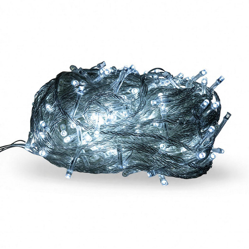 Гірлянда новорічна 22 м, 220 LED, білий провід Київ - фото 6