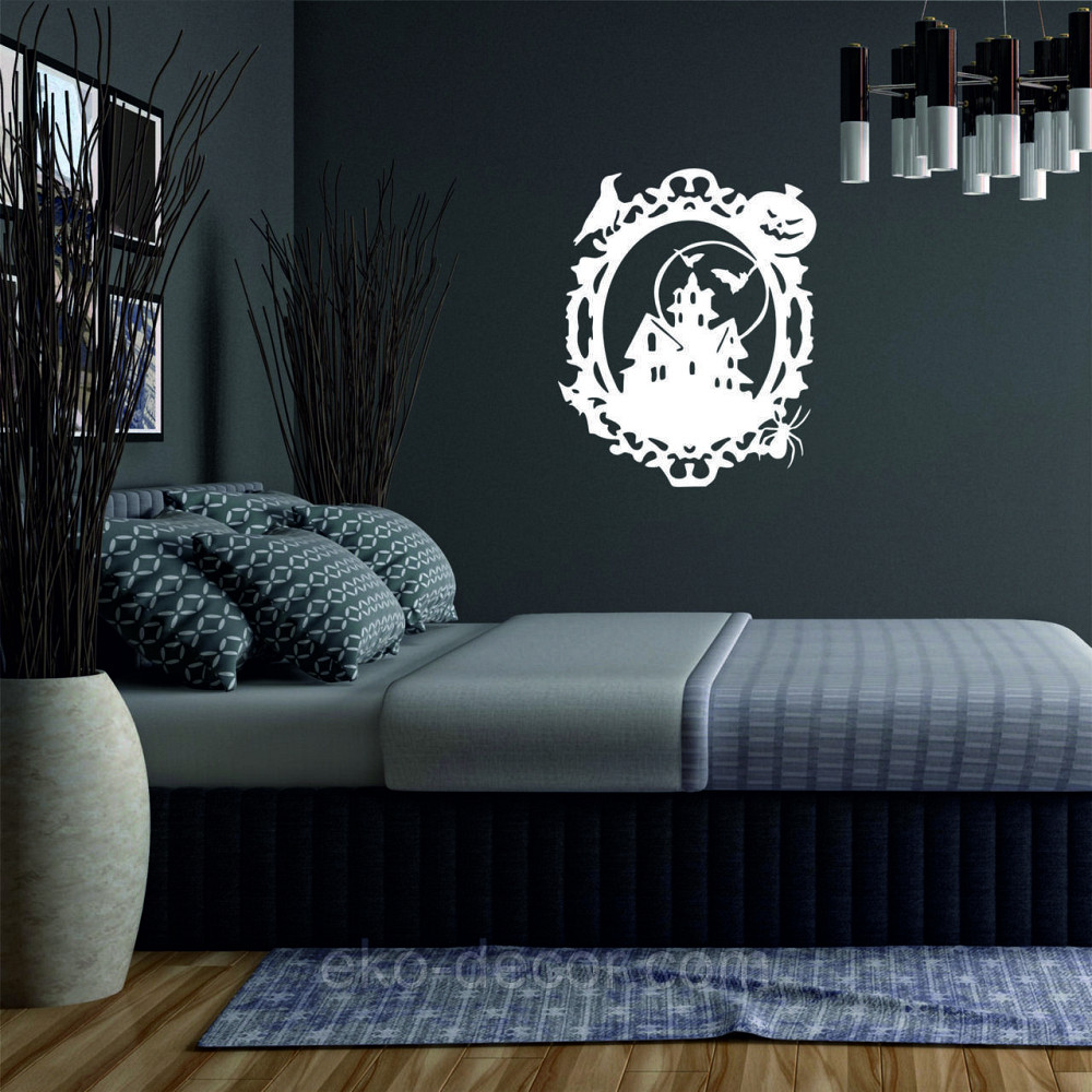 Декоративное настенное Панно «Замок», Декор на стену 110*89 см, Белый Киев - изображение 2