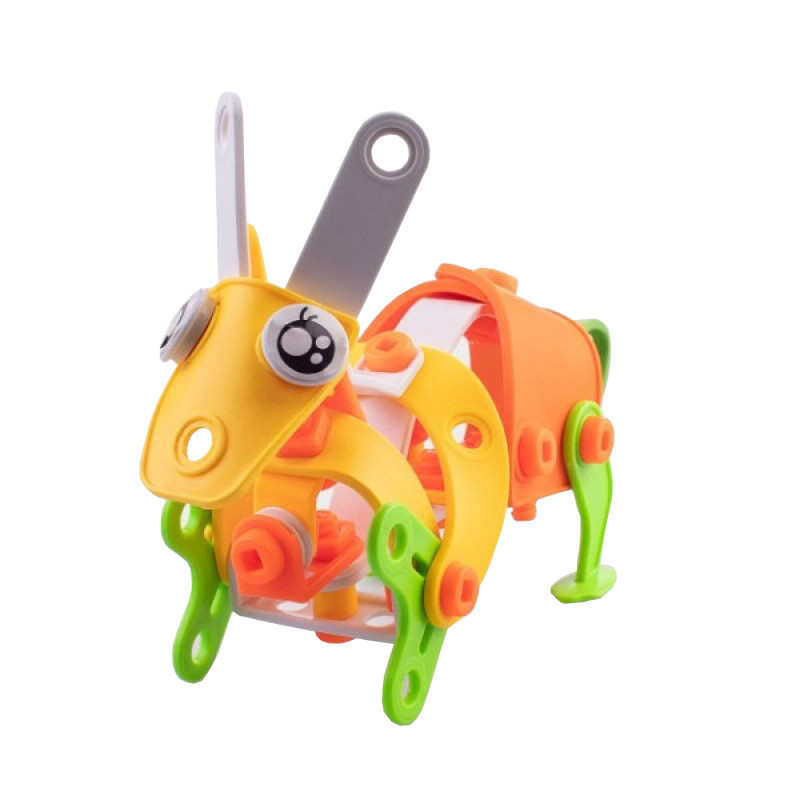 Конструктор-механік "Зайчик" HANYE J-7712, 63 елементи Вінниця - фото 2