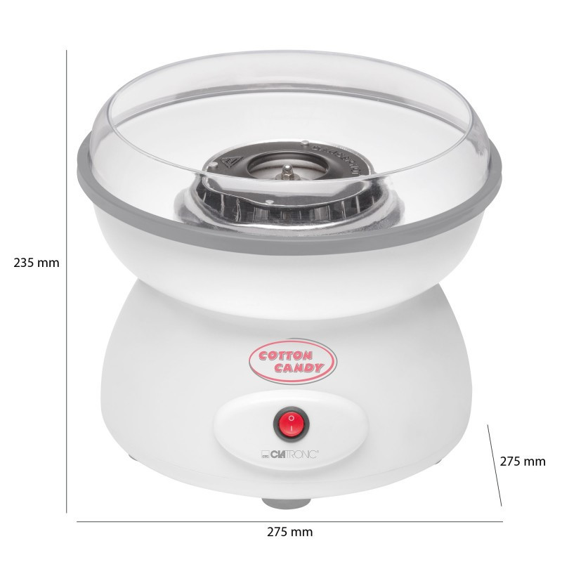 Аппарат для приготовления сладкой сахарной ваты Clatronic ZWM (3478) 500 Вт Нововолынск - изображение 9