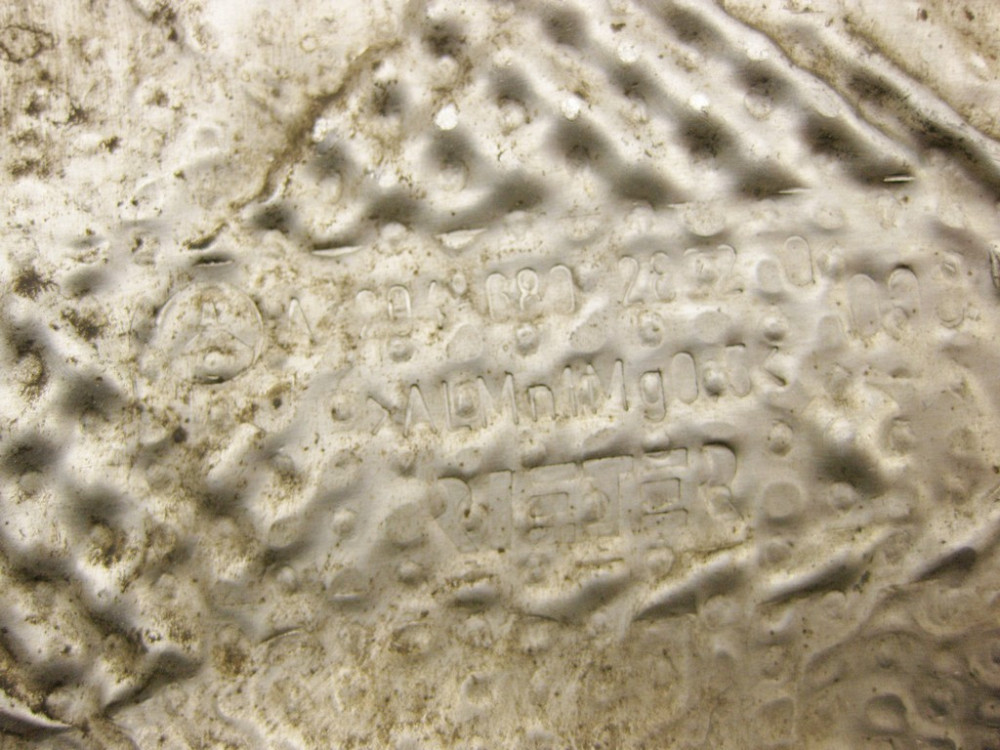 Mercedes-Benz  A2046802822 Теплозахисний екран над центральним глушником праворуч спереду E-Class C207 C-Class W204 Одеса - фото 10