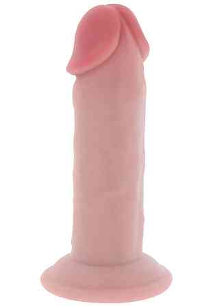 Фалоімітатор реалістичний на присосці TOY JOY Deluxe Dual Density, 15 × 4 см Sex Aura Київ