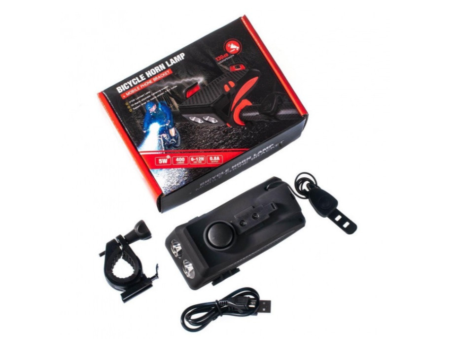 Фара для велосипеда з утримувачем телефону DEN-045 Feel Fit Бровари - фото 9