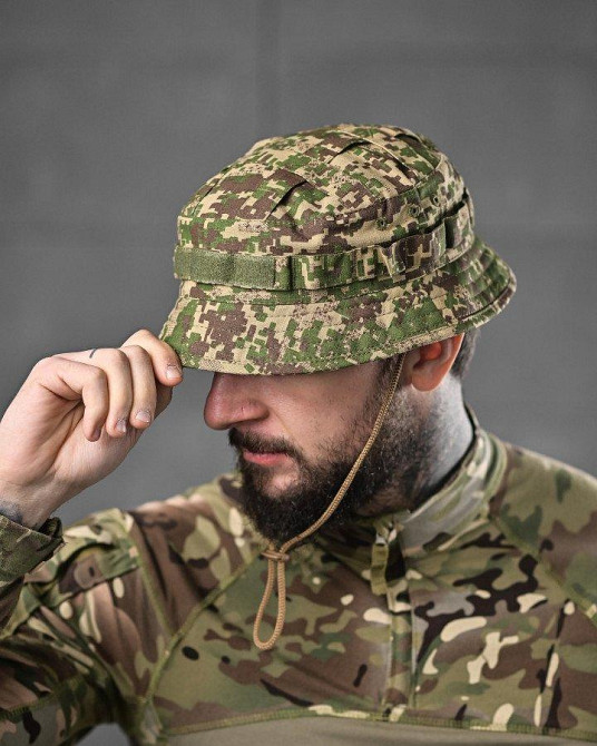 Тактична панама короткі поля варан ДЛ6469 Одеса - фото 2
