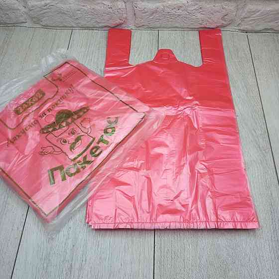 Пакеты майка Феникс 24см 42см для пищевых продуктов пачка 150штук мешок 50 пачек Харьков