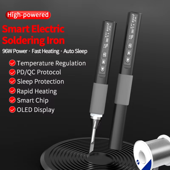 Паяльник Zoyi ZT-N1 USB PD 96W + 1 жало Киев