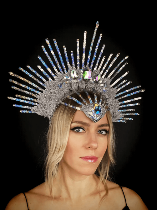 Обруч Gala Queen серебристый Киев - изображение 1