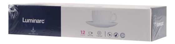 Сервіз кавовий LUMINARC ESSENCE WHITE, 12 предметів (6529064) Київ
