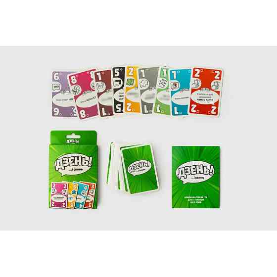 Настільна карткова гра "Дзень!" FGS72 українською мовою Вінниця