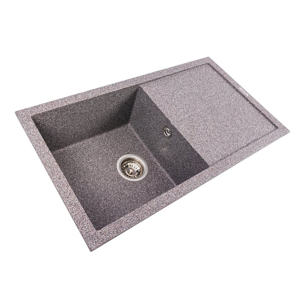 VALESO Гранітна мийка для кухні VALESO SOLID 7843 матова Мікс Київ - фото 2