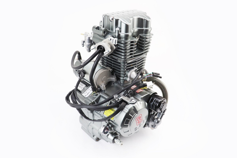 Двигун мотоциклетний в зборі CGT-250cc (водяне охолодження) + карбюратор, комутатор, котушка запалювання, тип 2 Киев - изображение 4