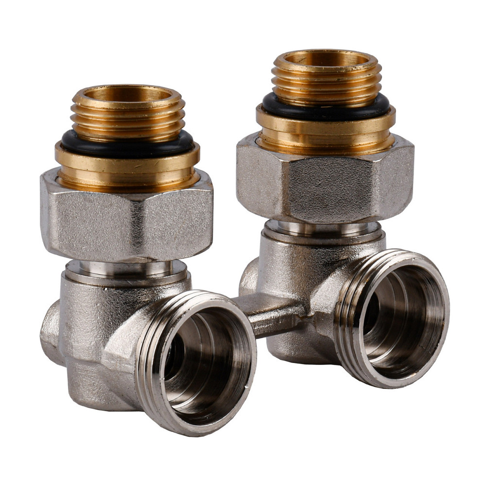 Узел нижнего подключения панельного радиатора SOLOMON NV 5102 угловой шаровой 3/4″ (000010945) Киев - изображение 1