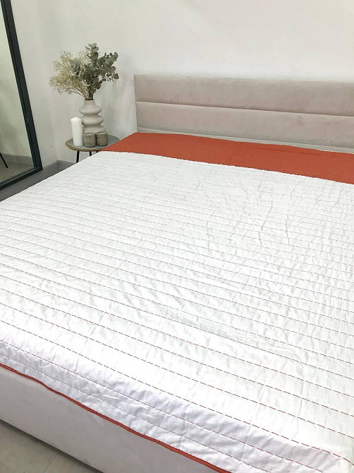 Nostra Покривало Nostra 240х260 см двостороннє антиалергенне помаранчевий (L0018Orange) Коломия - фото 5