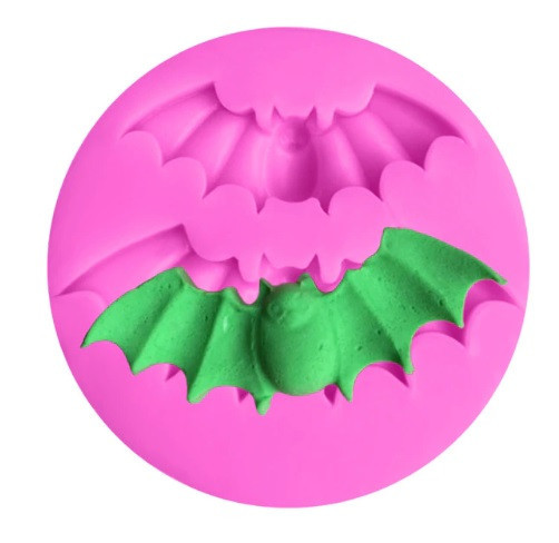 Молд силіконовий Кажани 58 мм рожевий Київ - фото 1