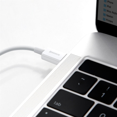 Дата кабель USB-C to Lightning 1.0m 20W Superior Series White Baseus (CATLYS-A02) Вінниця - фото 2