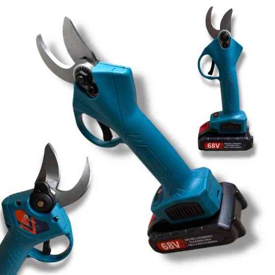 Секатор Domotec ручний акумуляторний садовий 2,5 на 2 АКБ 68v в кейсі HB-99 Івано-Франківськ