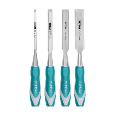 Стамеска Total 140 мм, 4шт. (THT41K0401) Винница - изображение 1