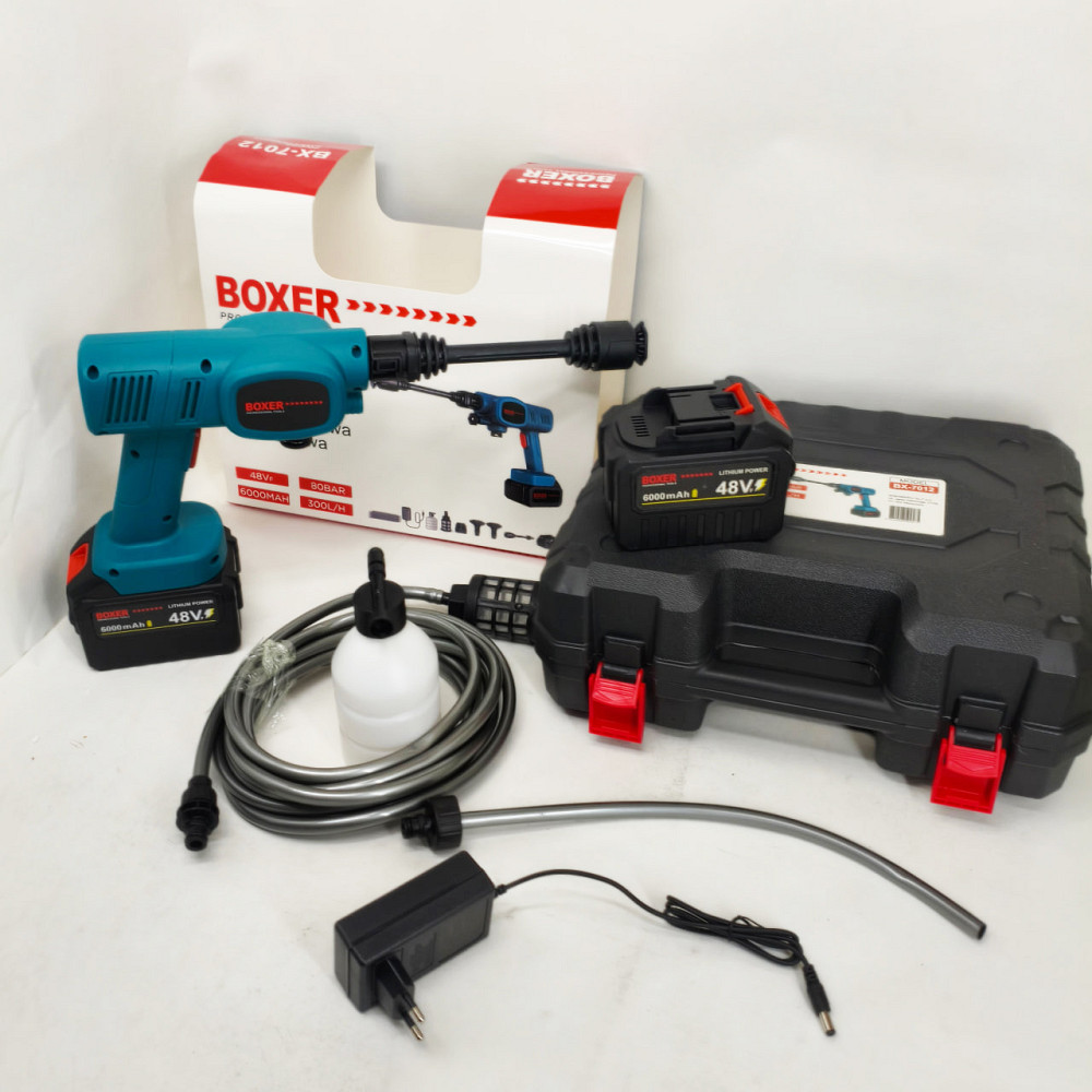 Мийка високого тиску для двору, Надійна побутова мийка високого тиску для дому, Компактна автомийка HJ-81 Львів - фото 2