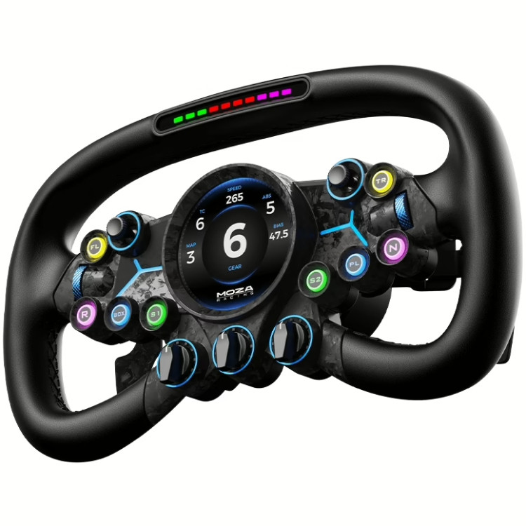 Кермо MOZA Racing Vision GS Steering, 31cм., екран 2.8", 8 кн., RGB Вінниця - фото 3