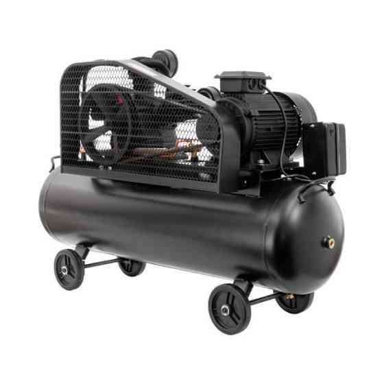 Компресор, 100 л, 4,0 кВт, 380 В, 10 атм, 600 л/хв, 3 циліндри, 80 дБ INTERTOOL PT-0036 Киев