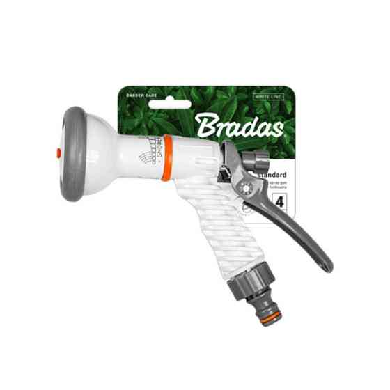 Пістолет для поливу 4-функціональний STANDARD BRADAS Польща Київ