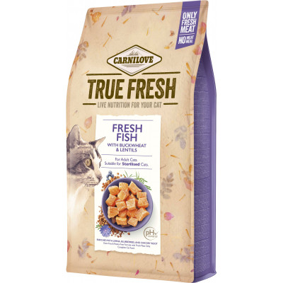 Сухий корм для кішок Carnilove True Fresh Cat Fish 1.8 кг (8595602561421) Вінниця - фото 1